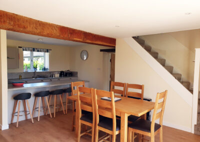 2 Forge Cottages Dining Area